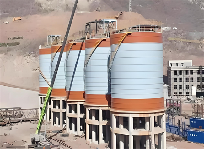 大余高架钢板仓