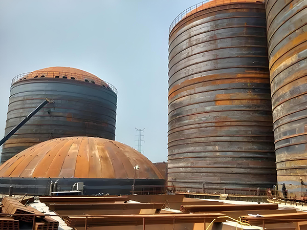 大余焦粉钢板仓